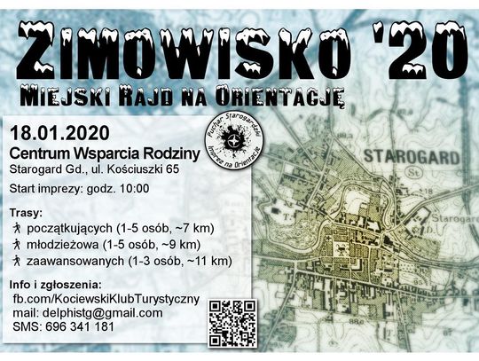 Zimowisko’20. Pierwszy Miejski Marsz na Orientację w nowym roku!