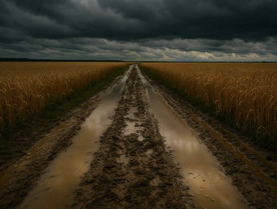 Żniwa opóźnione przez deszcze