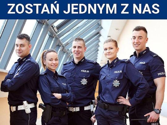 „Zostań jednym z nas”. Funkcjonariusze zachęcają do wstąpienia w szeregi Policji