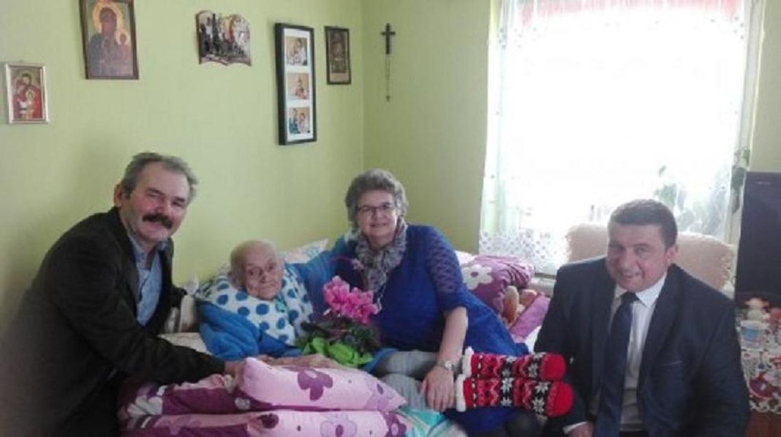 101 lat Wacławy Żurawskiej z gminy Skórcz 101 lat Wacławy Żurawskiej z gminy Skórcz