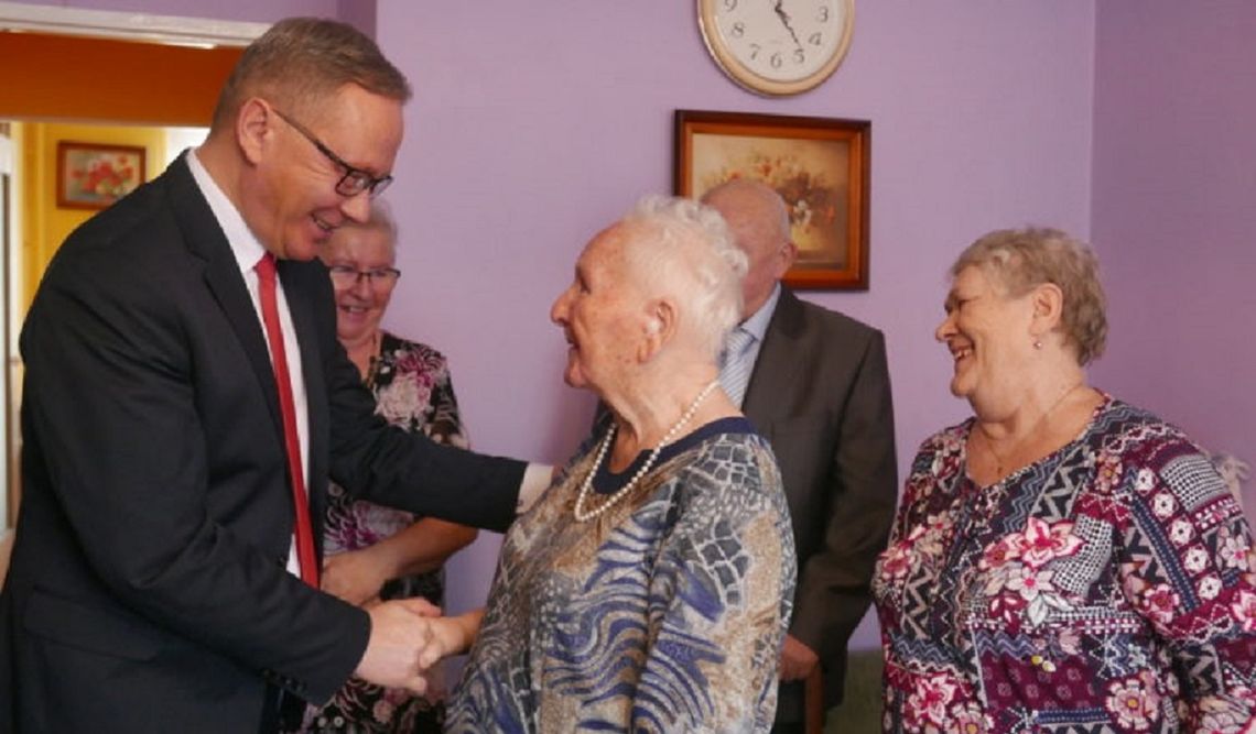 101. urodziny Stanisławy Piątkowskiej 101. urodziny Stanisławy Piątkowskiej