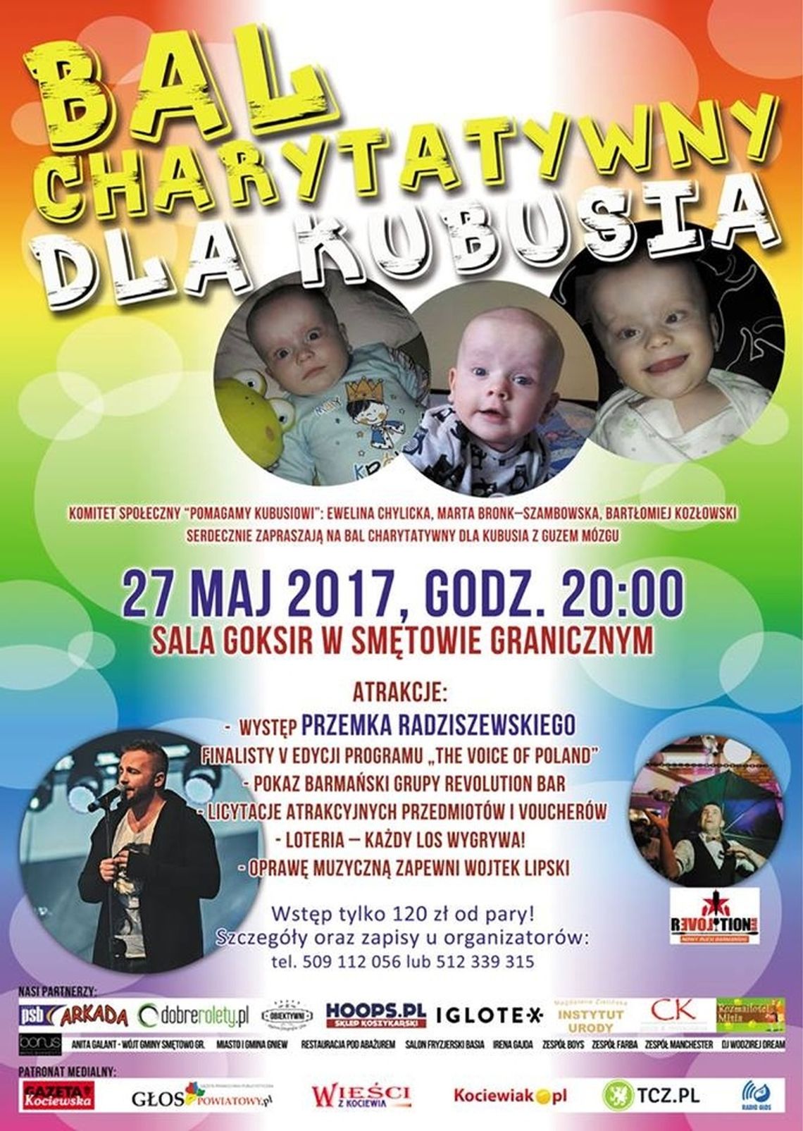 11 miesięczny chłopiec ma guza mózgu, niedawno z powodu raka stracił ukochanego tatę . Pomóżmy w walce o Kubusia