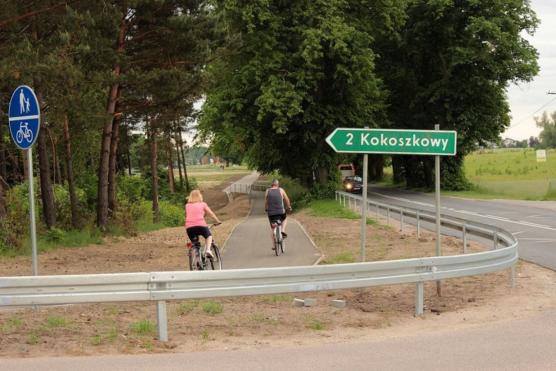 1,2 km bezpiecznej drogi dla rowerzystów