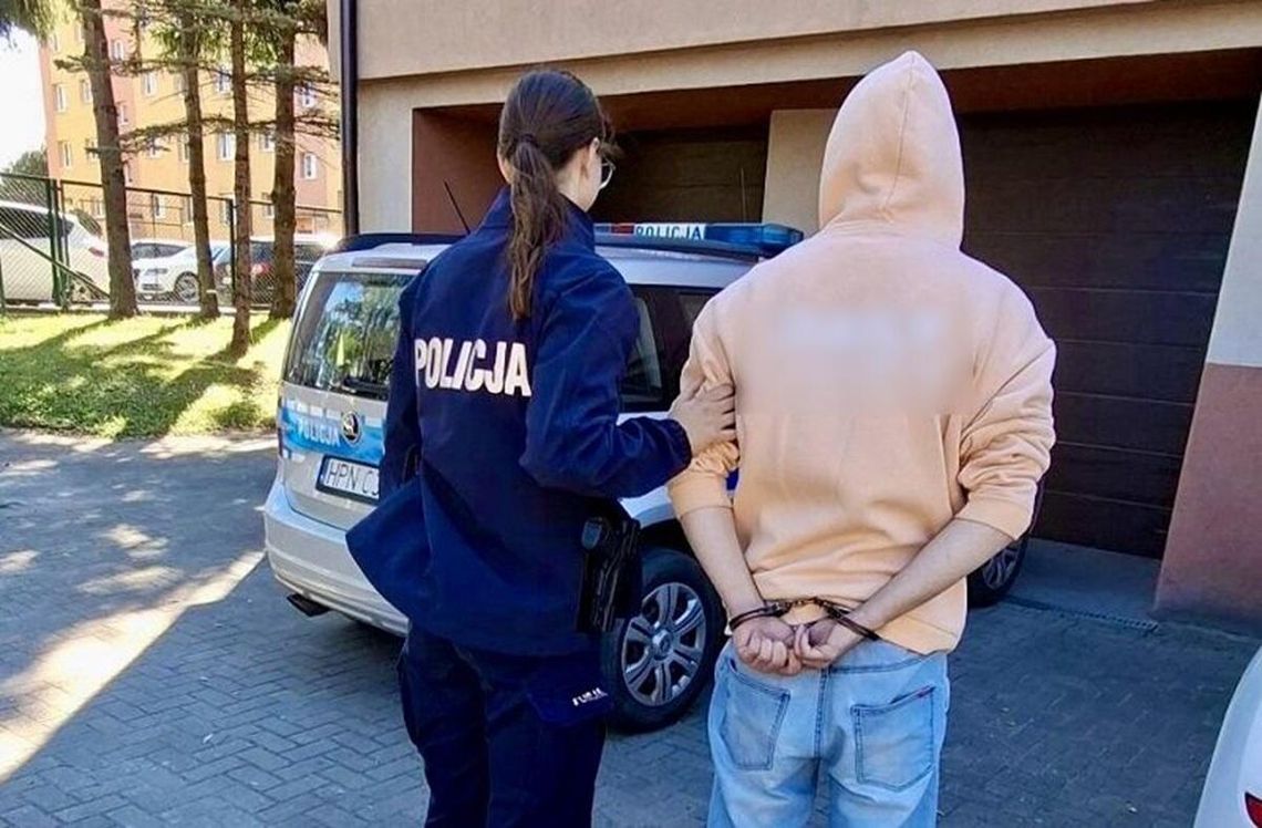 19-latek z narkotykami w portfelu zatrzymany przez policjantów z Pelplina