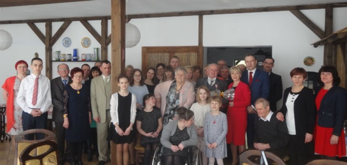 50 - lecie pożycia małżeńskiego. Złote gody państwa Smolińskich 50 - lecie pożycia małżeńskiego. Złote gody państwa Smolińskich