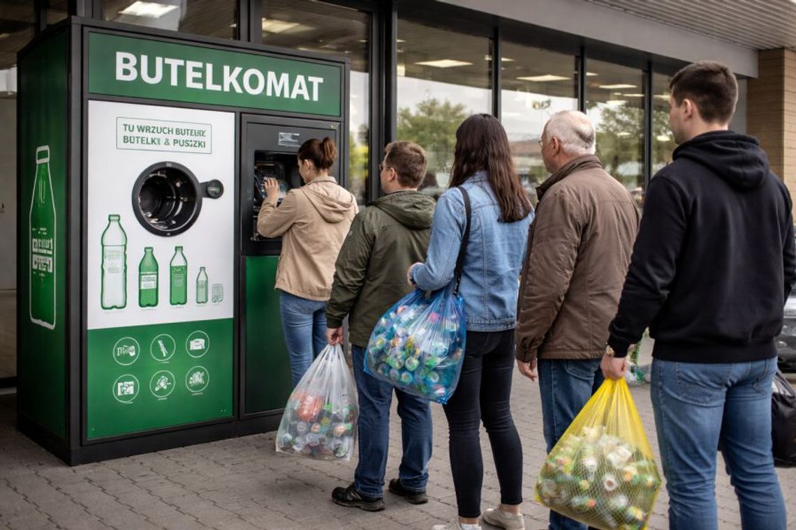 520 mln zł zebranych opakowań. Brakuje jednak kaucjomatów, zwłaszcza poza sklepami