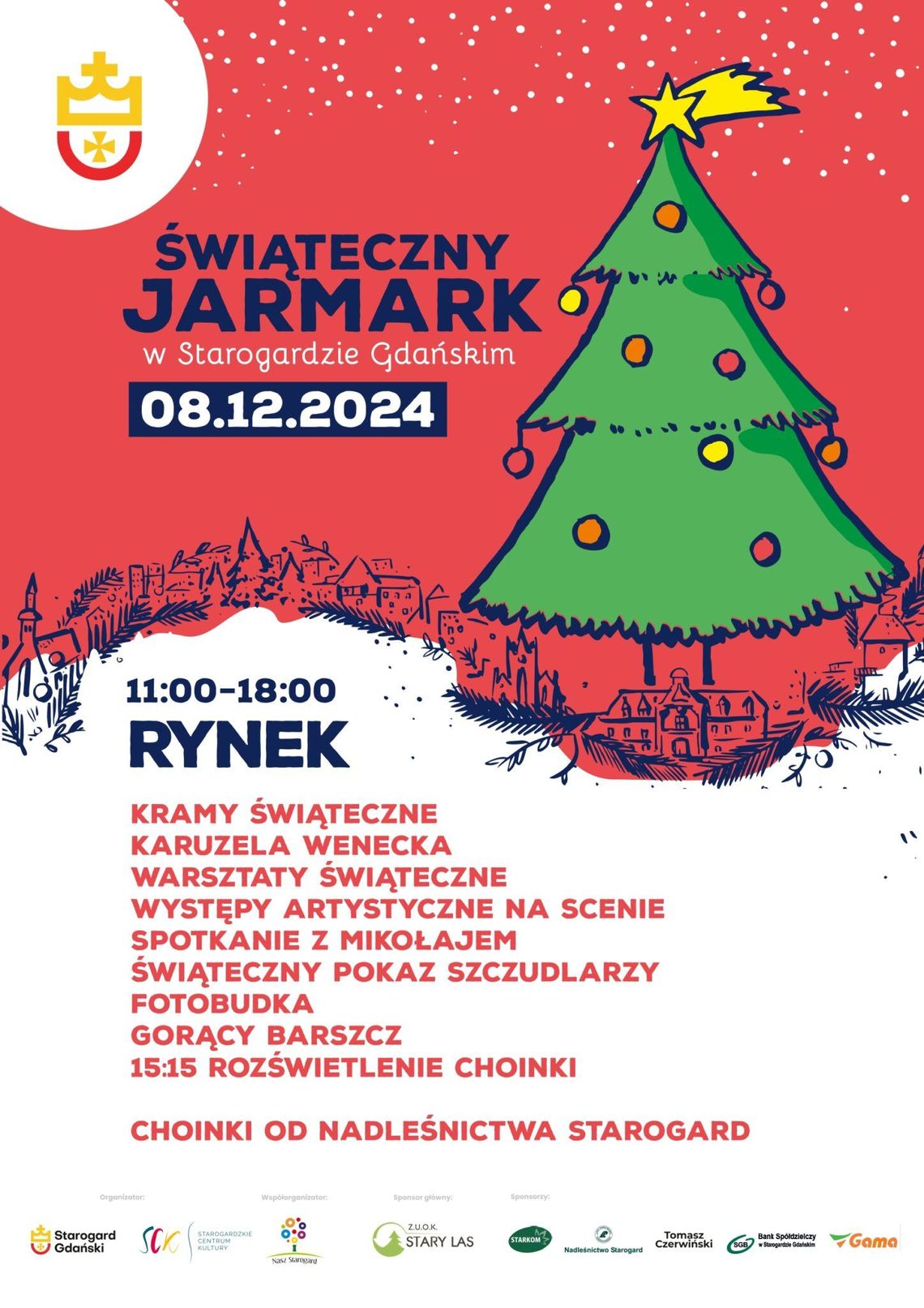 8 Grudnia 2024 r. - Jarmark Świąteczny