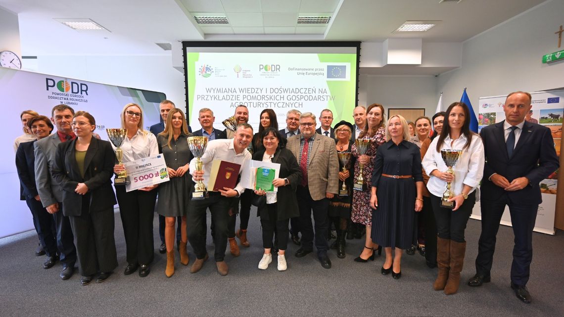 Agroturystyka Żuraw ze Smoląga wyróżniona w konkursie na najlepsze gospodarstwo agroturystyczne