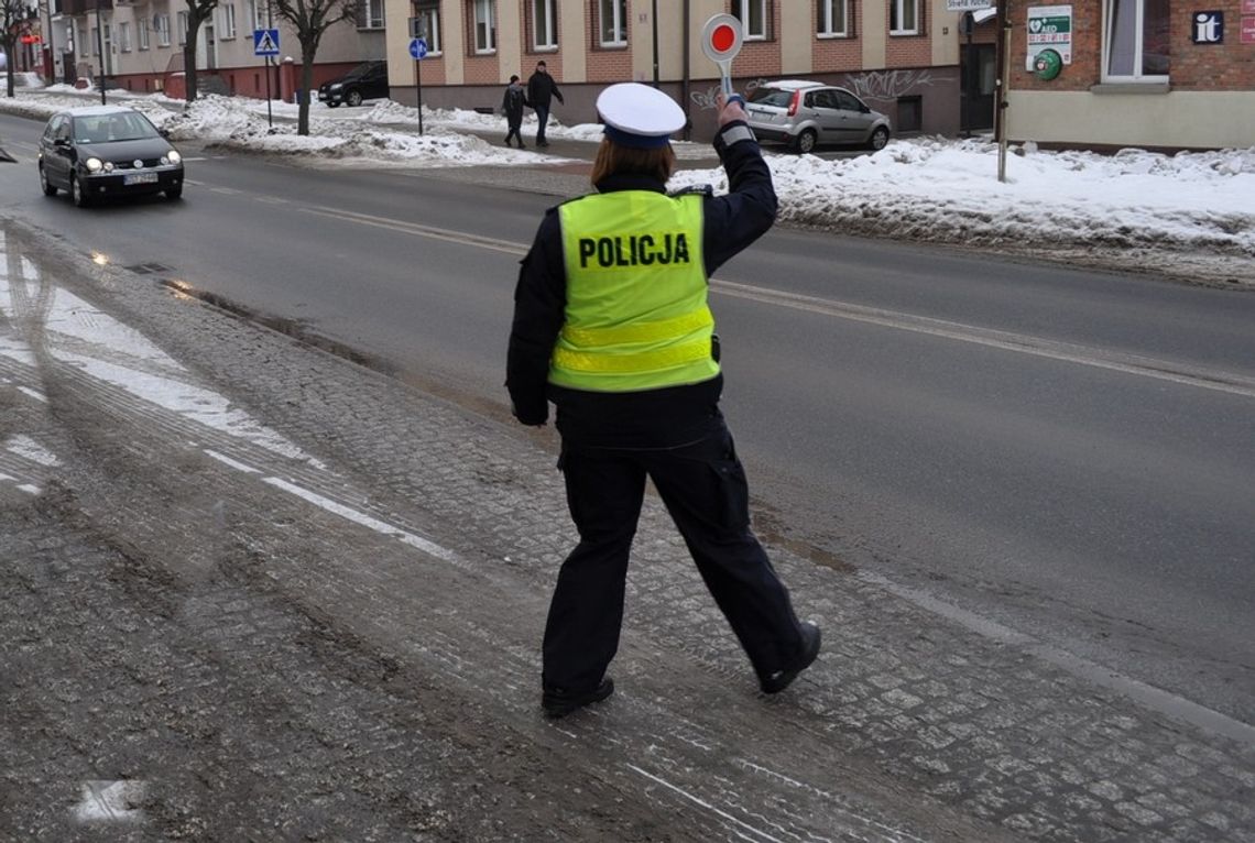 Akcja promująca bezpieczne zachowanie kierowców wobec pieszych 