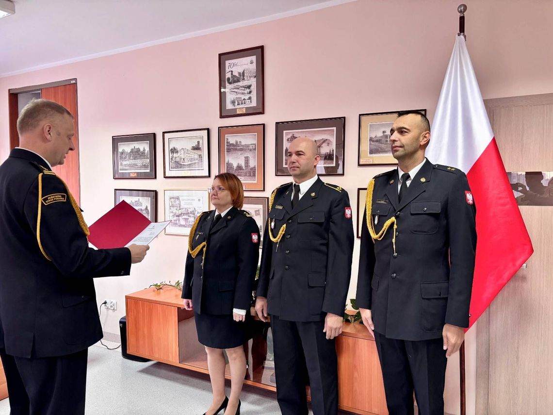 Awanse i nagrody dla starogardzkich strażaków