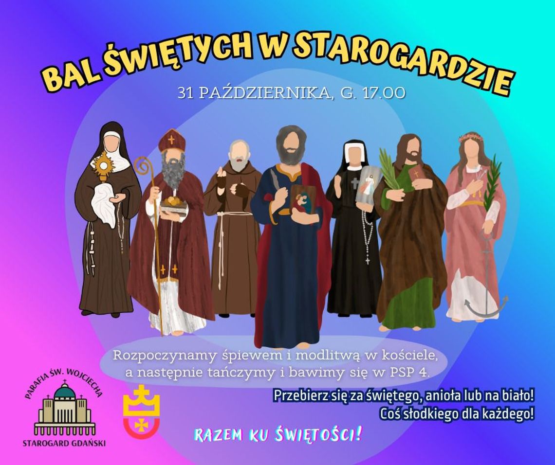 Bal Świętych w Starogardzie Gdańskim