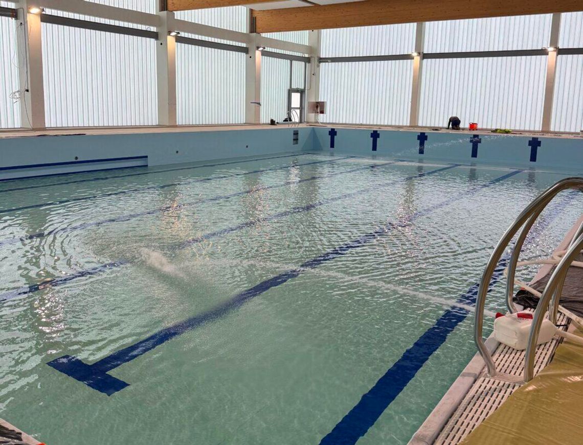 Basen w Tczewie – rozpoczęły się procedury odbiorowe Basen w Tczewie – rozpoczęły się procedury odbiorowe