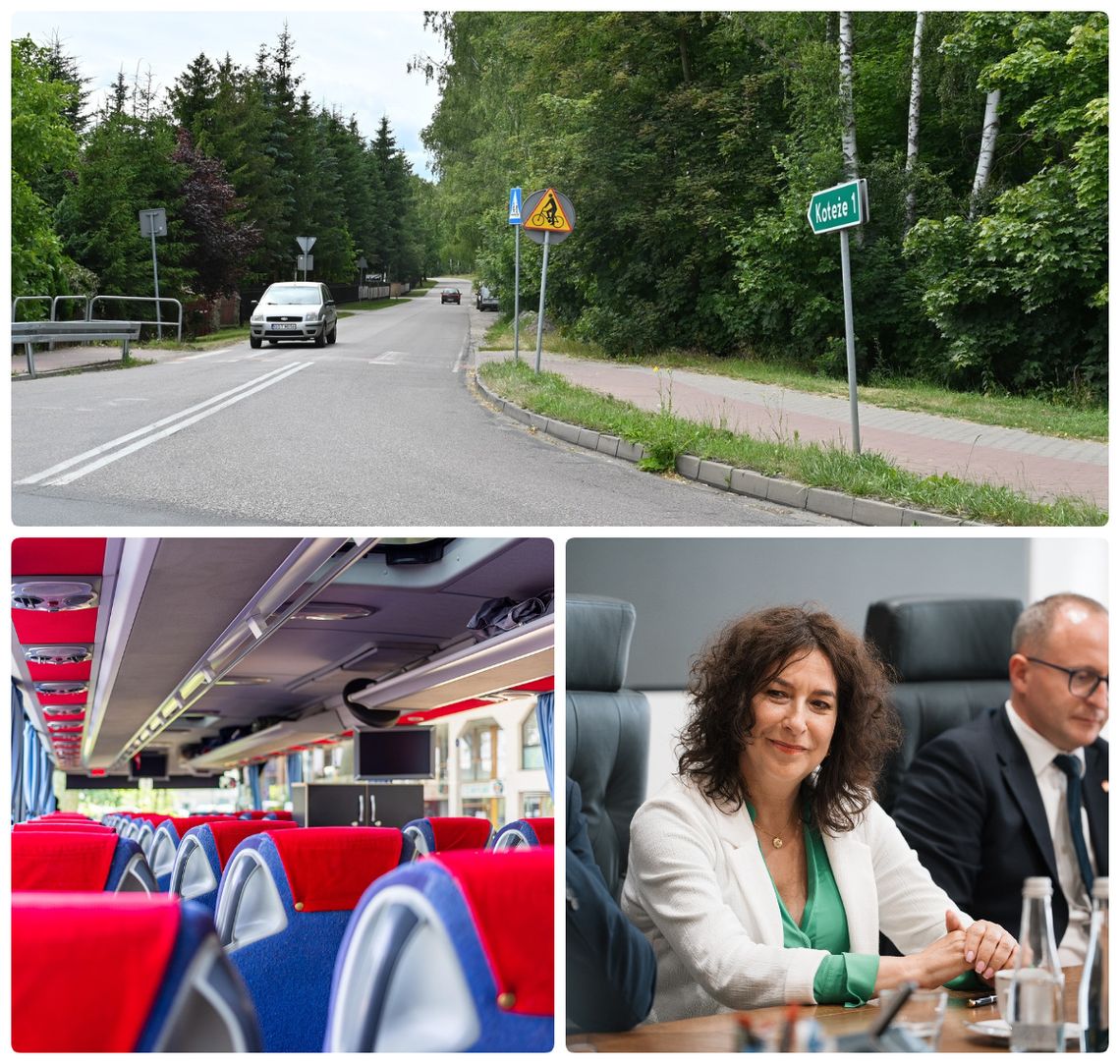 Będą elektryczne autobusy i ścieżka do Koteż Będą elektryczne autobusy i ścieżka do Koteż