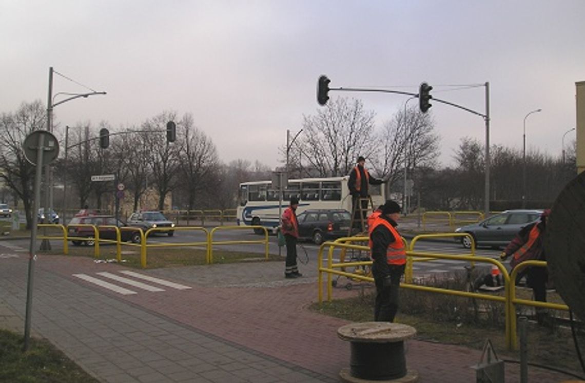 Będzie bezpiecznej - nowe światła na ul. Władysława Jagiełły