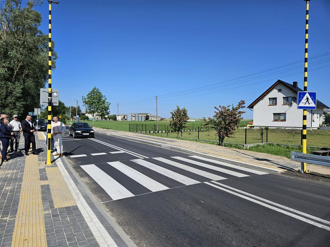 Bezpieczniej w Piesienicy. Ukończono kolejną istotną inwestycję drogową