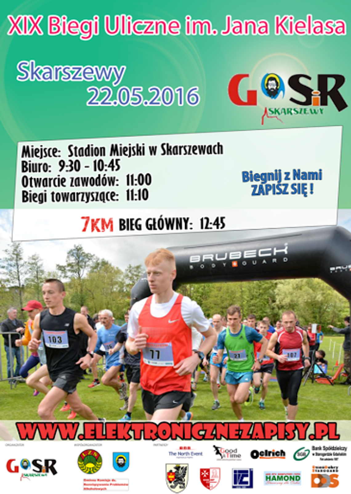 Bieg upamiętniający wielkiego lekkoatletę.  