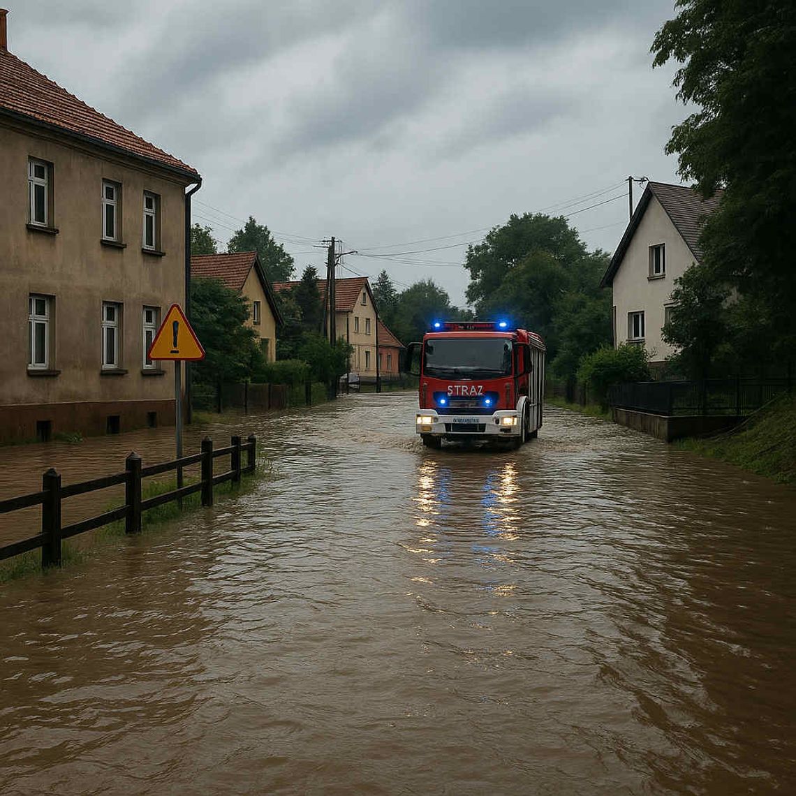 Blisko 900 interwencji strażaków po ulewach. Pomorze walczy ze skutkami żywiołu