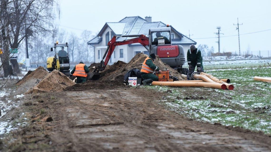 Budowa gazociągu w gminie Zblewo