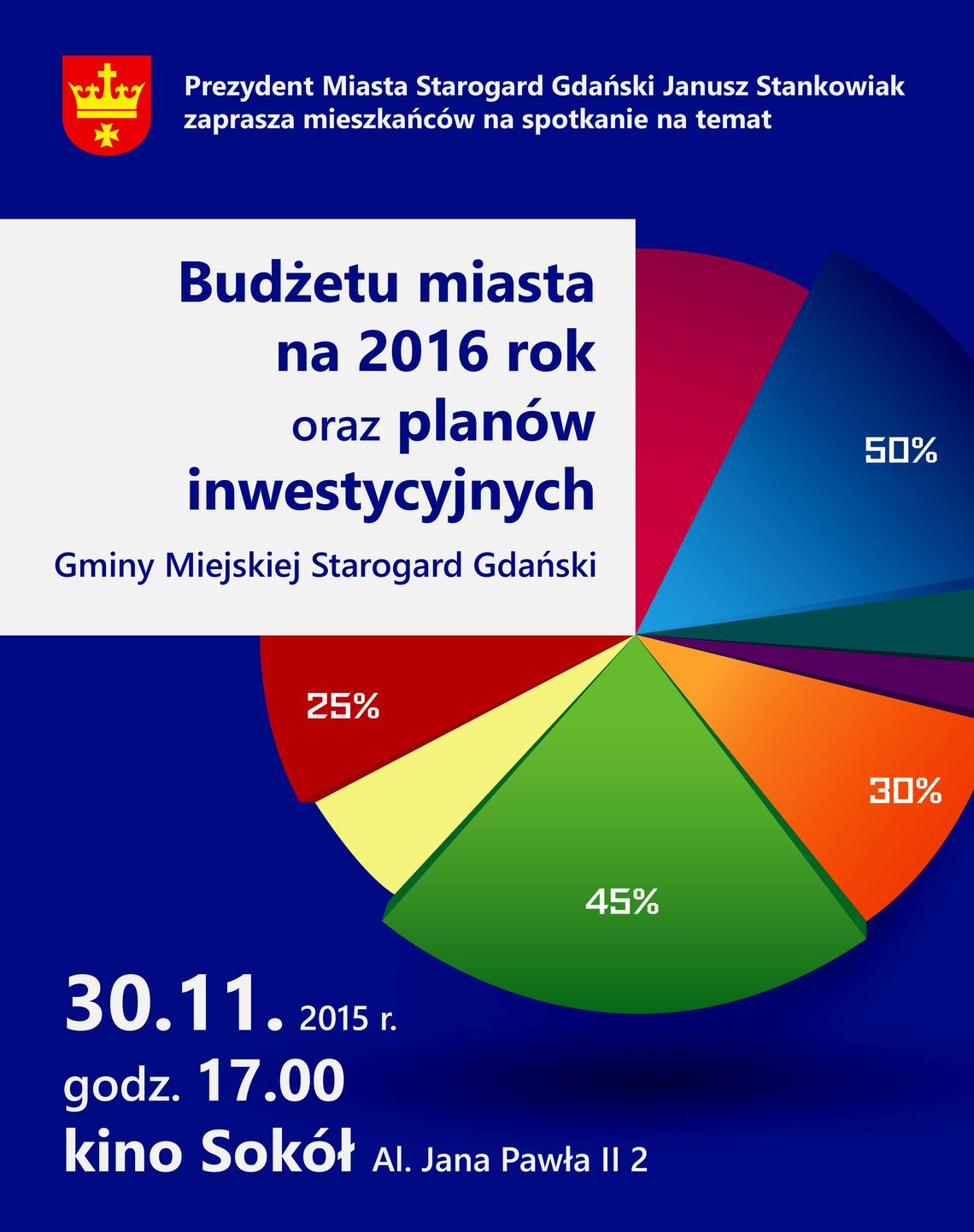 Budżet Miasta Starogard Gd. 2016. Spotkanie z mieszkańcami Budżet Miasta Starogard Gd. 2016. Spotkanie z mieszkańcami