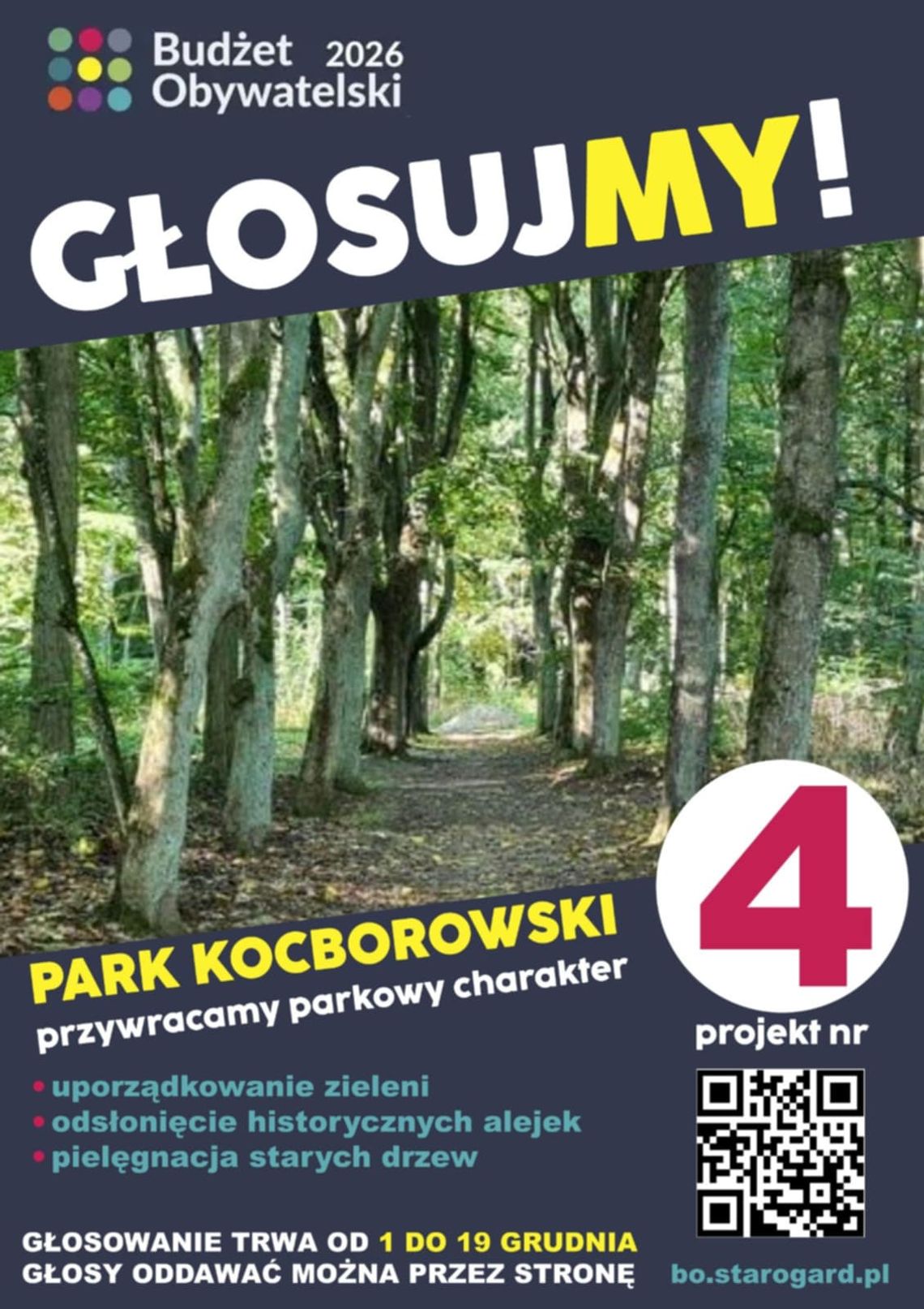 Chcą uporządkować Park Kocborowski i przywrócić mu dawny klimat Chcą uporządkować Park Kocborowski i przywrócić mu dawny klimat