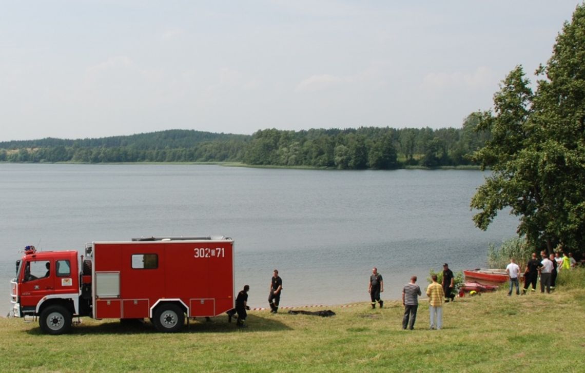 Czarny weekend nad wodą. Poszukiwania topielca 