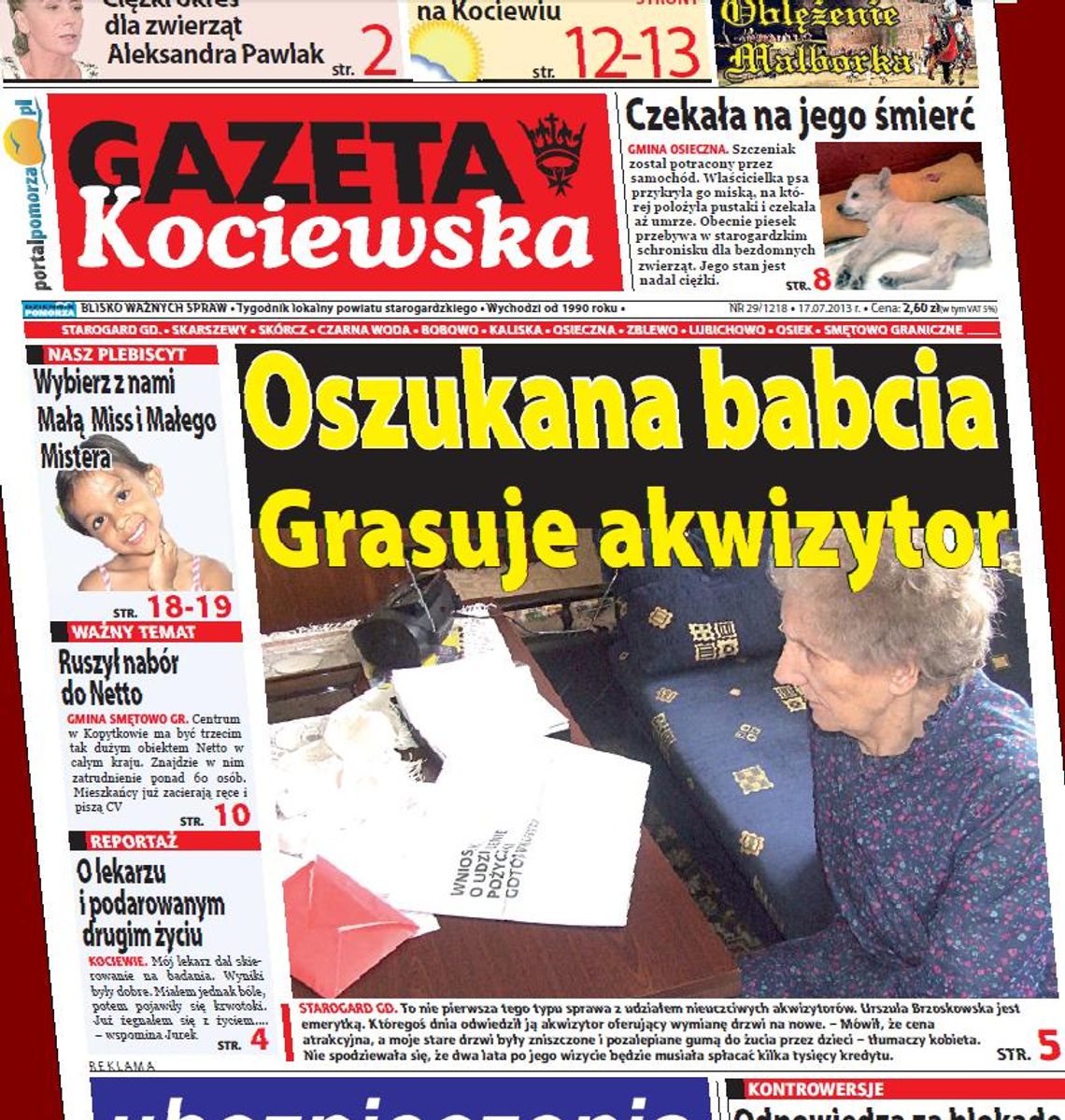 Czytaj w Gazecie Kociewskiej!