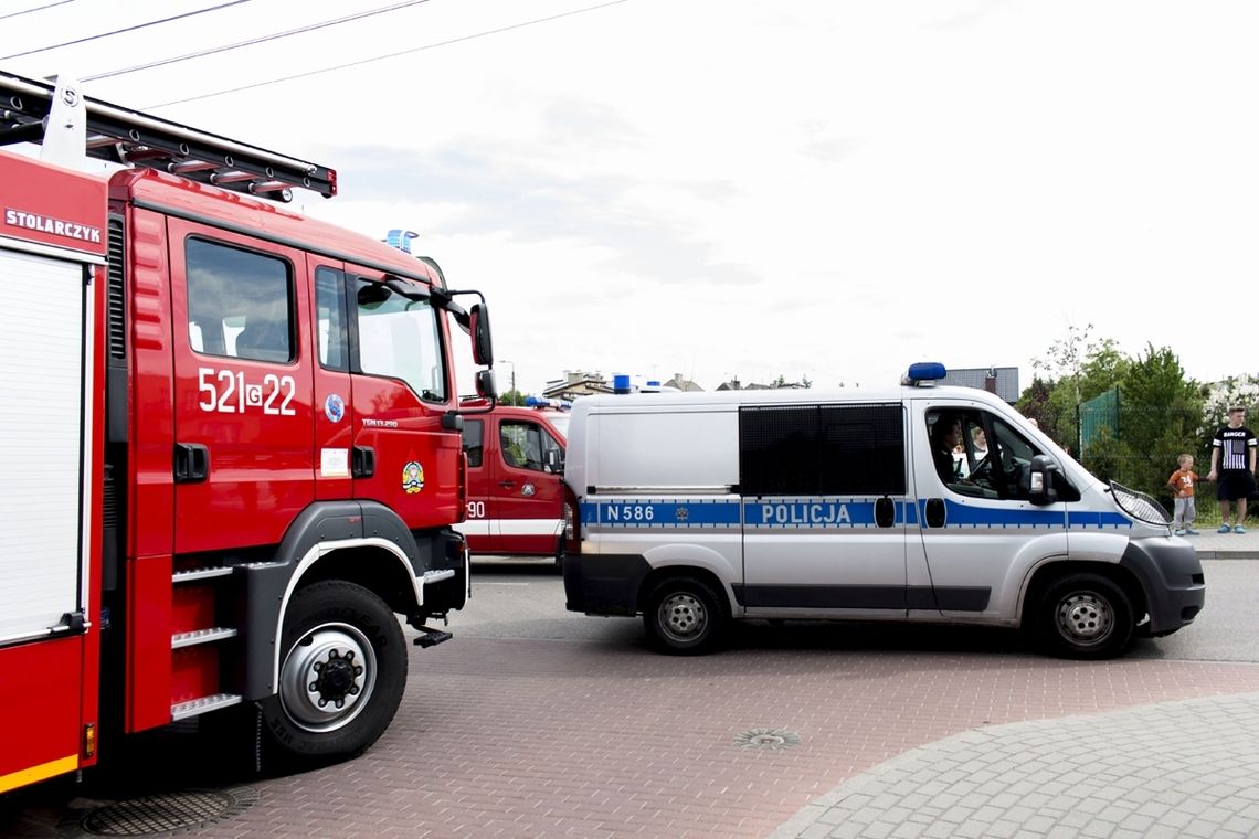 Dachował samochód na ul. Gryfa Pomorskiego