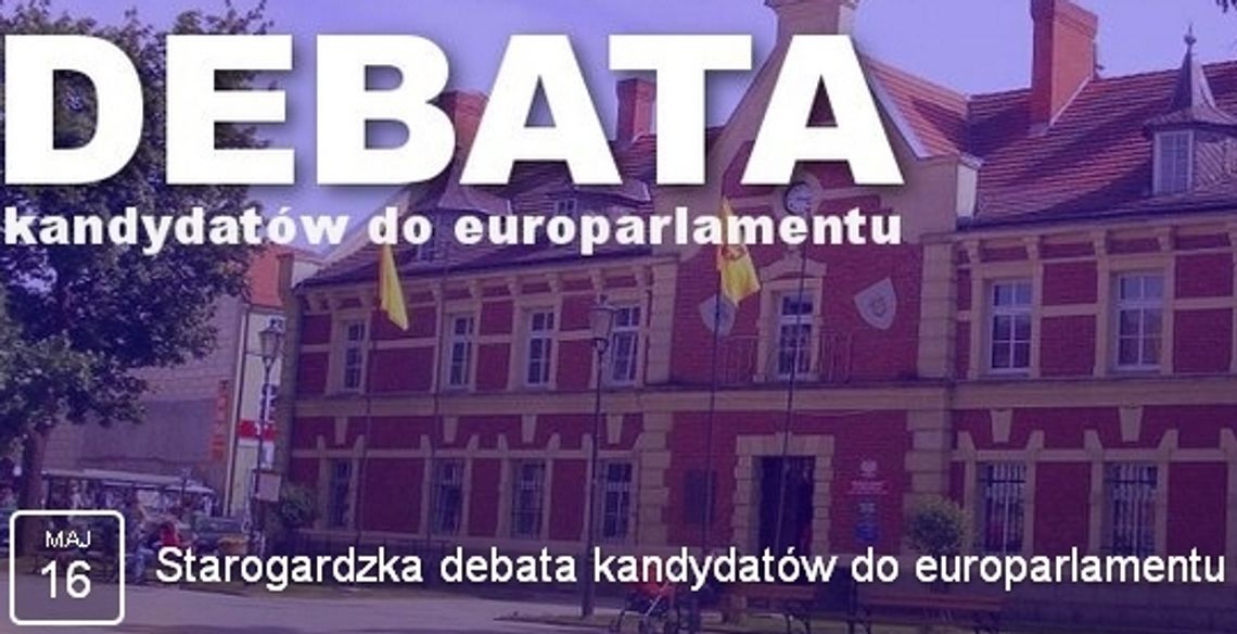 Debaty z kandydatami do Parlamentu Europejskiego