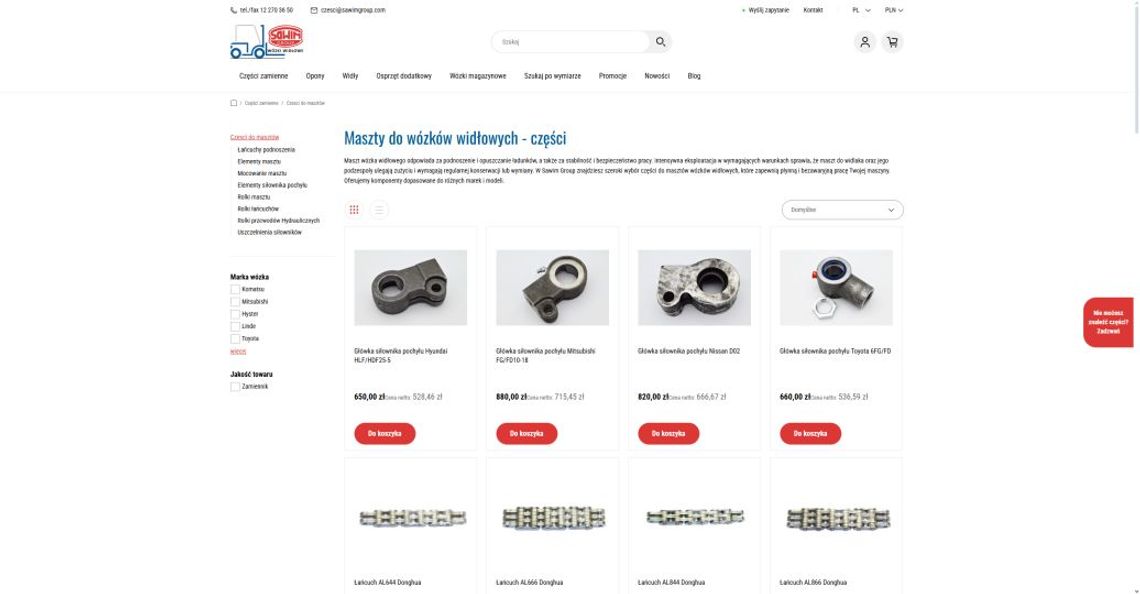 Dlaczego sprawność masztów do wózków widłowych wpływa na bezpieczeństwo pracy operatora?