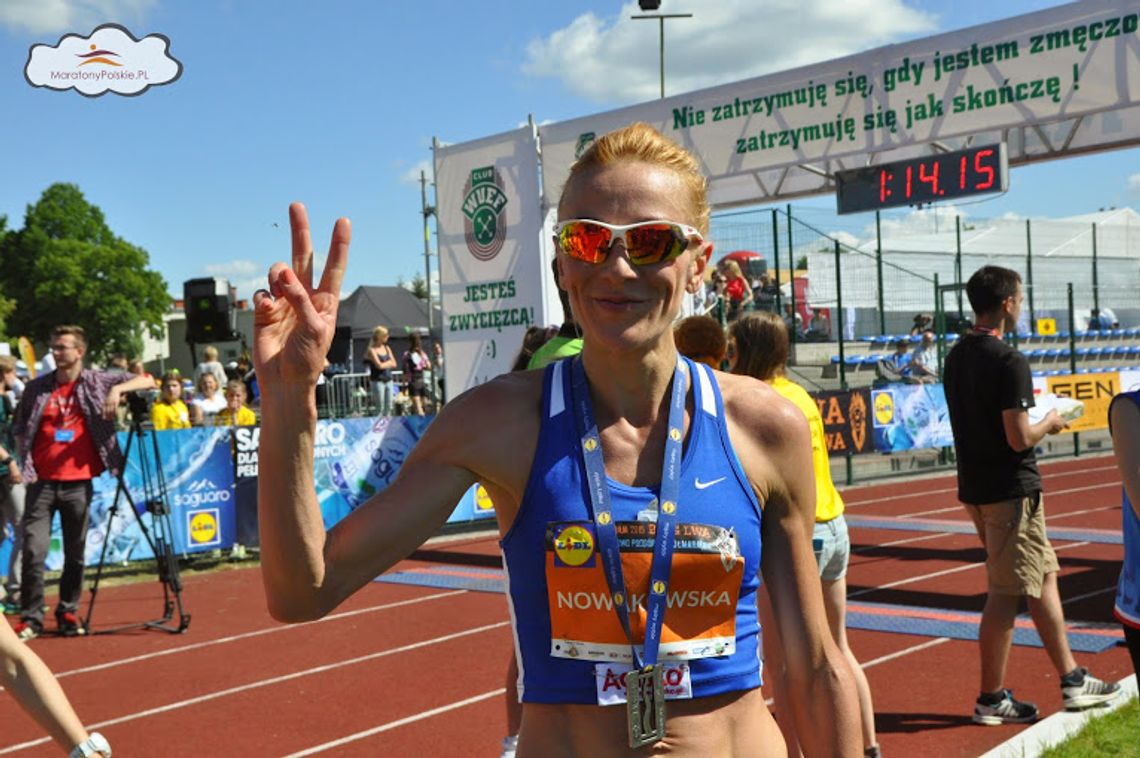 Dominika Nowakowska zwyciężyła w półmaratonie Lwa