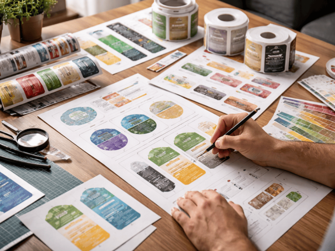 Etykieta, która sprzedaje – najważniejsze aspekty projektowania oznaczeń produktowych