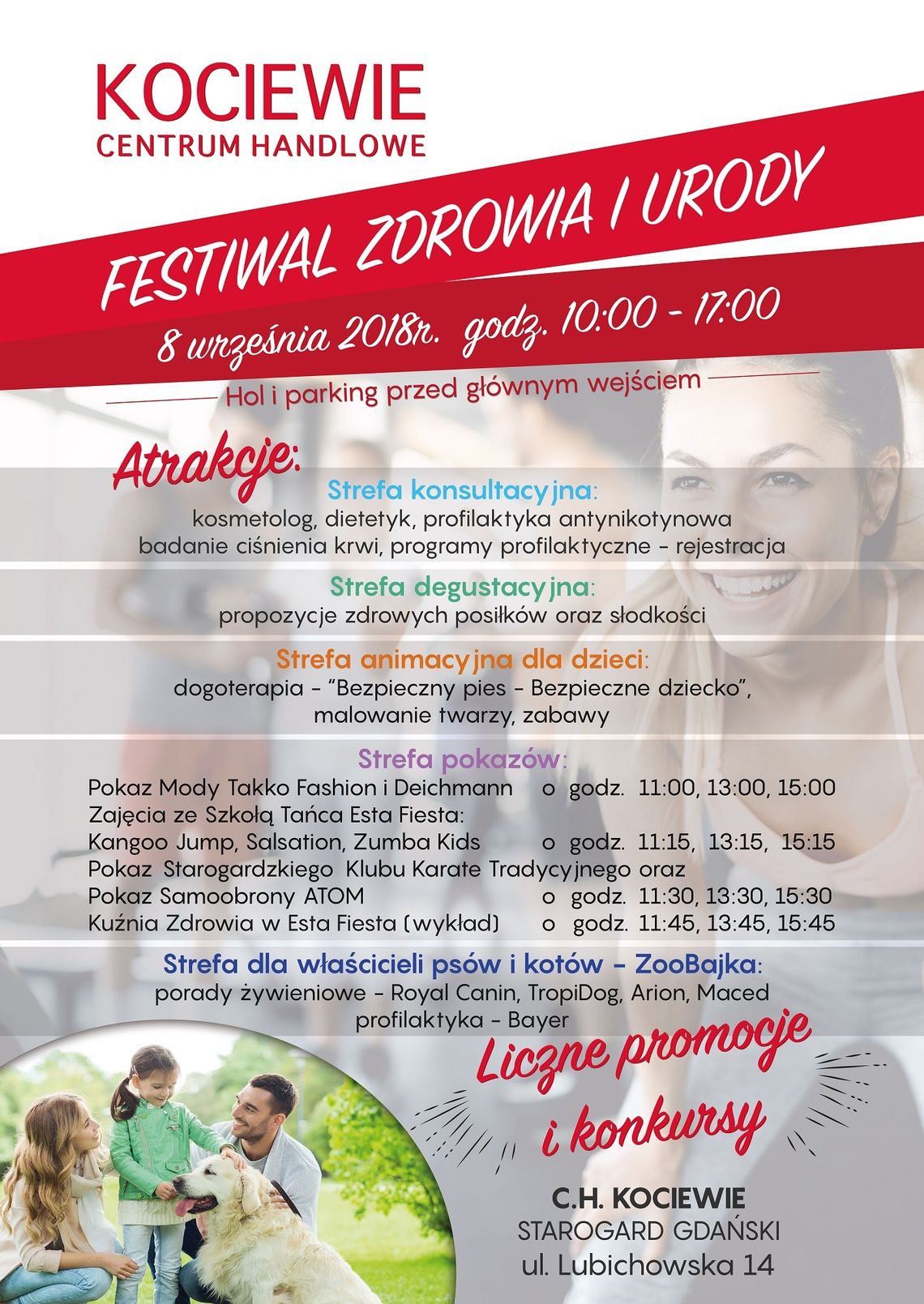 Festiwal Zdrowia i Urody w Centrum Handlowym Kociewie 