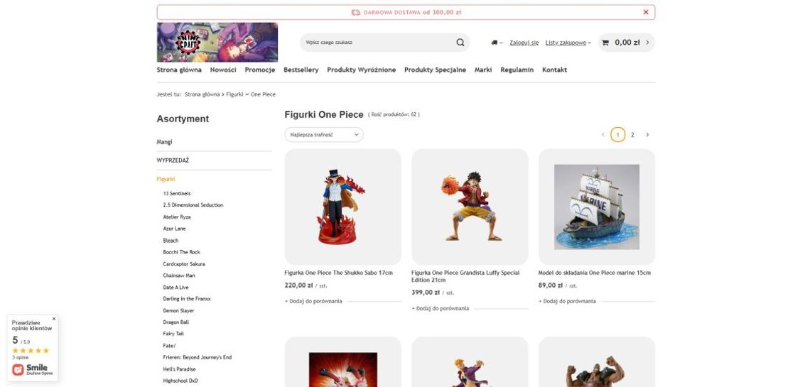 Figurki One Piece – najciekawsze modele dla kolekcjonerów i fanów serii