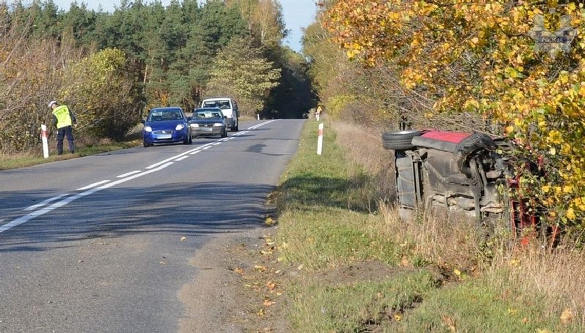 FOTO: 24-latek spowodował wypadek, był trzeźwy