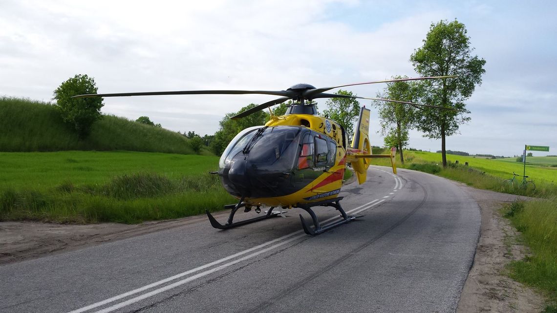 FOTO: Dwie osoby ranne w groźnym wypadku FOTO: Dwie osoby ranne w groźnym wypadku