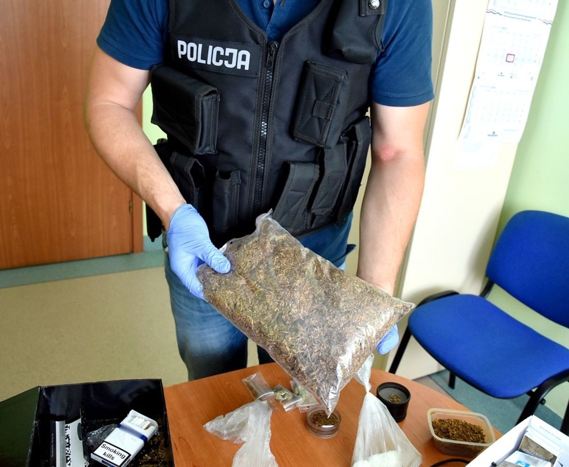 FOTO, FILM: 33-latka usłyszy zarzuty za posiadanie narkotyków FOTO, FILM: 33-latka usłyszy zarzuty za posiadanie narkotyków