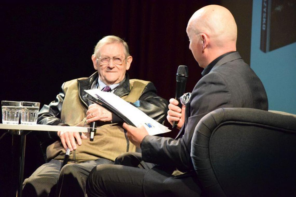 [FOTO] Spotkanie z Normanem Daviesem czyli opowieść o pasji, podróżach i nauczaniu historii