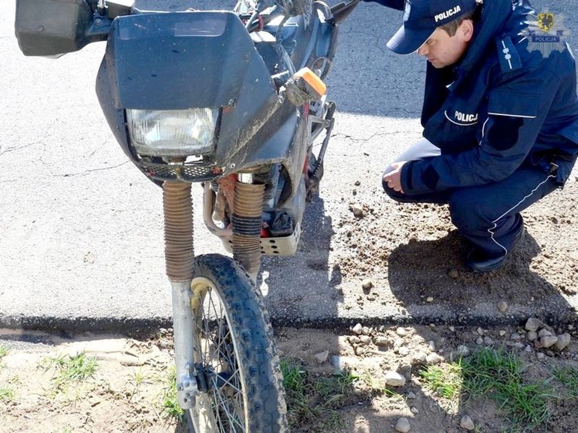 FOTO: TRAGEDIA NA DRODZE Zginął 28 - letni pasażer motocykla FOTO: TRAGEDIA NA DRODZE Zginął 28 - letni pasażer motocykla