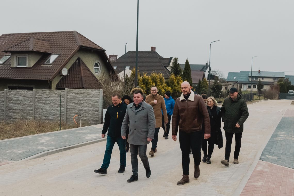 [FOTO] Zakończenie inwestycji drogowych w Kokoszkowach