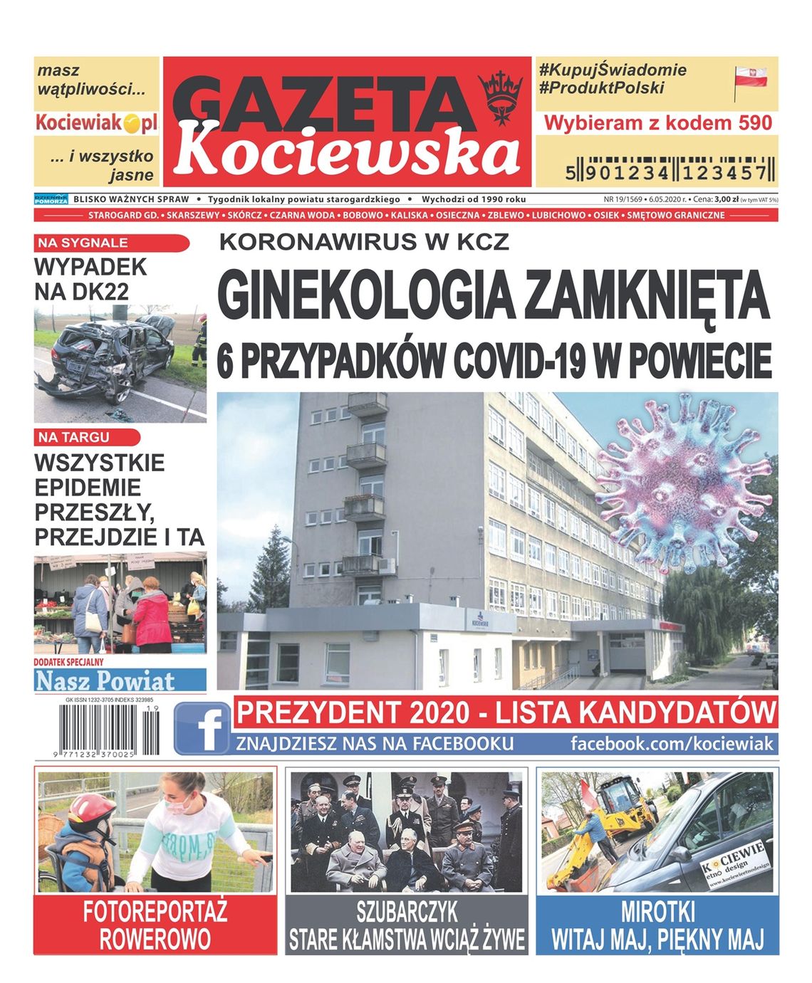 Gazeta Kociewska - numer jeden w regionie! Najnowszy numer już w sprzedaży