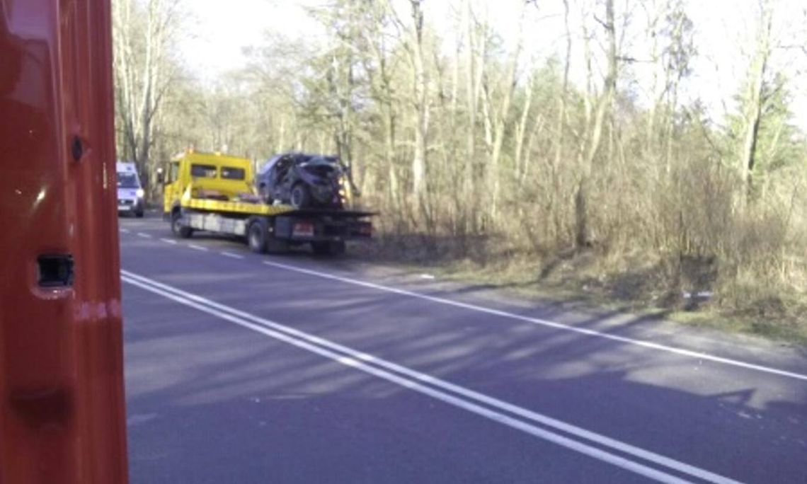 Groźny wypadek na drodze krajowej numer 22! Groźny wypadek na drodze krajowej numer 22!