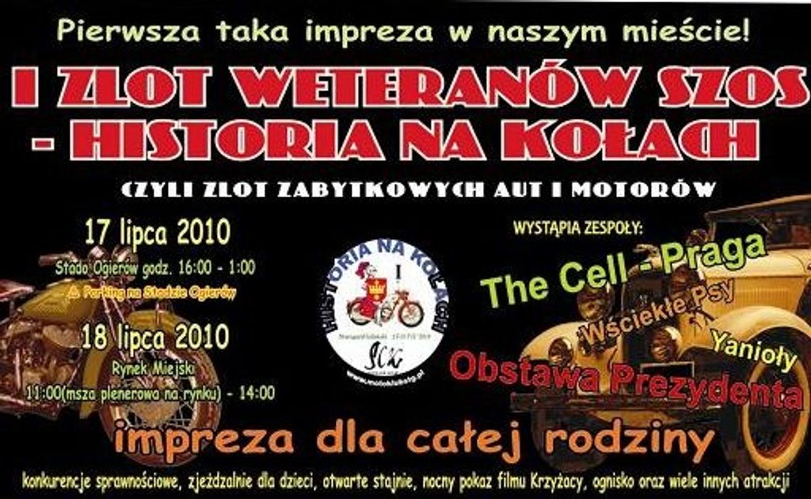 I Zlot weteranów szos - weekendowa historia na kołach