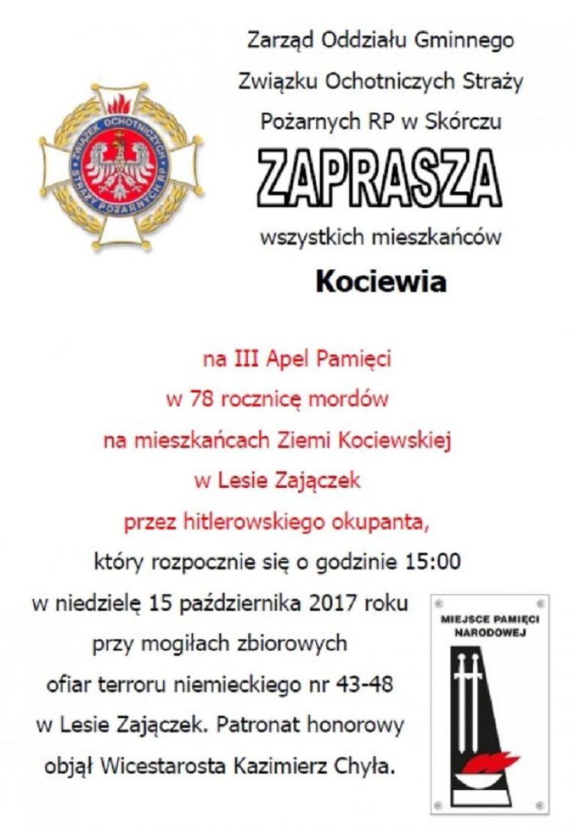 III Apel Pamięci. Oddadzą hołd pomordowanym III Apel Pamięci. Oddadzą hołd pomordowanym