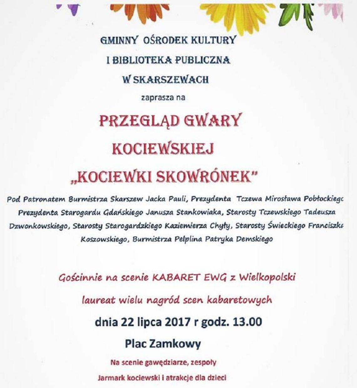 III Przegląd Gwary Kociewskiej „Kociewski Skowrónek"
