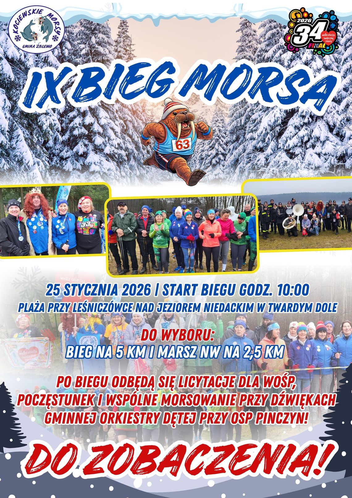 IX Bieg Morsa już 25 stycznia w Twardym Dole