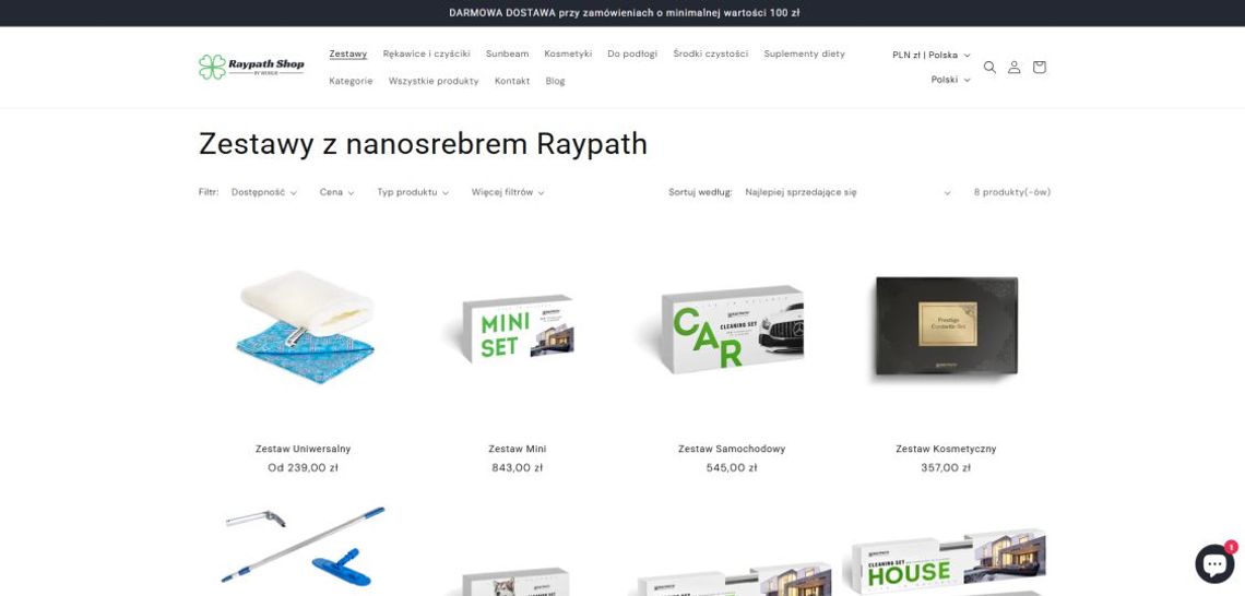 Jak działają zestawy Raypath? Poznaj technologię mikrowłókien i nanosrebra Jak działają zestawy Raypath? Poznaj technologię mikrowłókien i nanosrebra