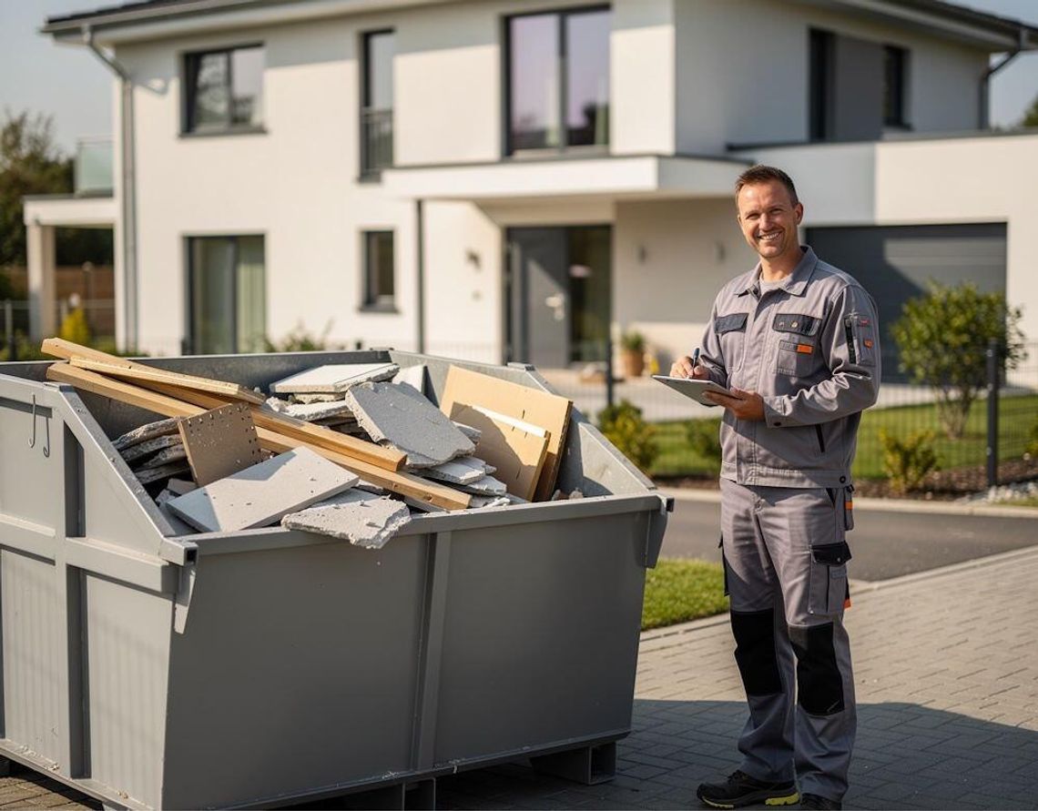 Jak zamówić kontener na odpady budowlane po remoncie?