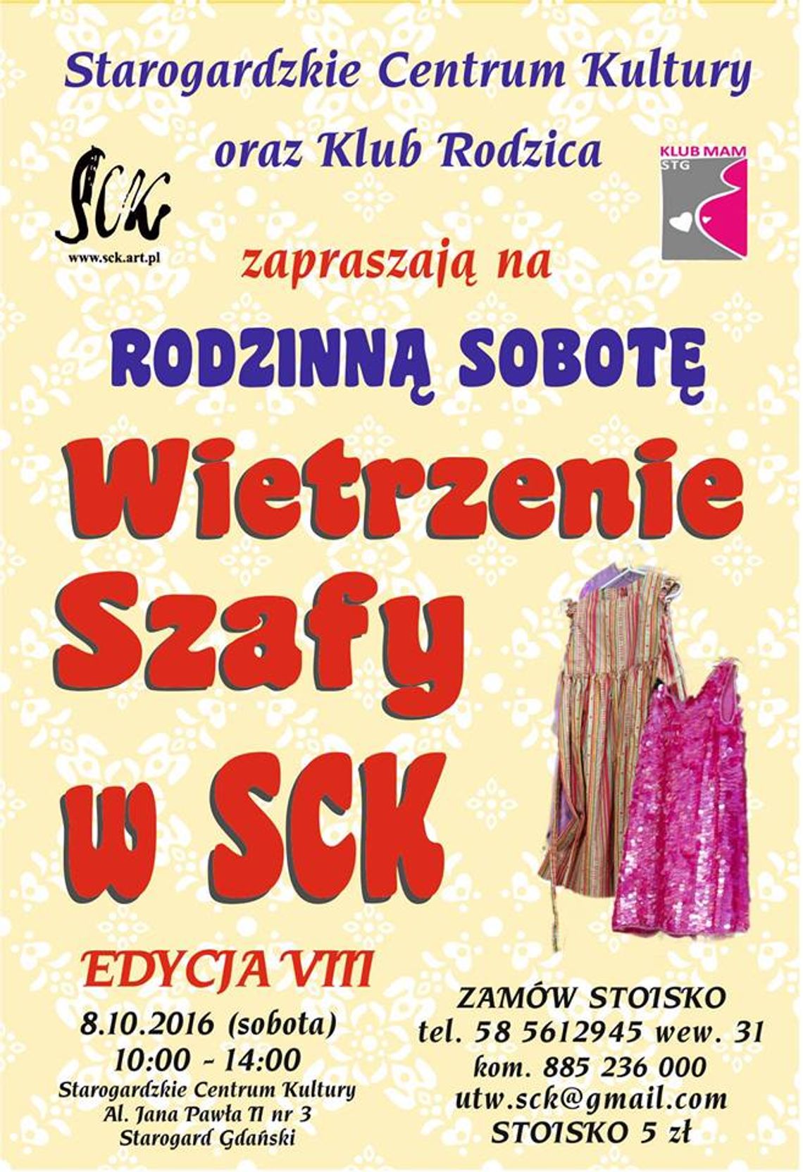 Jesienne wietrzenie szafy w Starogardzkim Centrum Kultury Jesienne wietrzenie szafy w Starogardzkim Centrum Kultury