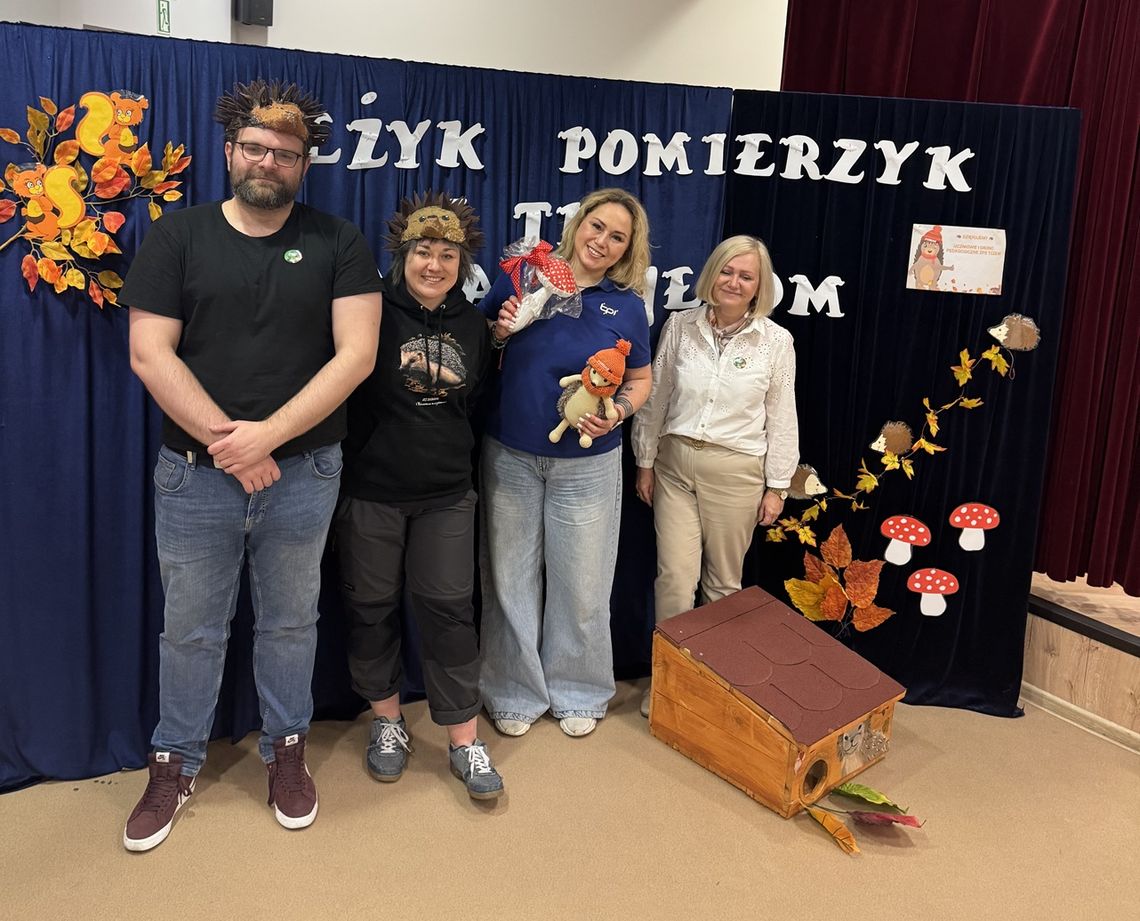 Jeżyk Pomierzyk. Wyjątkowa akcja w Zespole Placówek Specjalnych w Tczewie