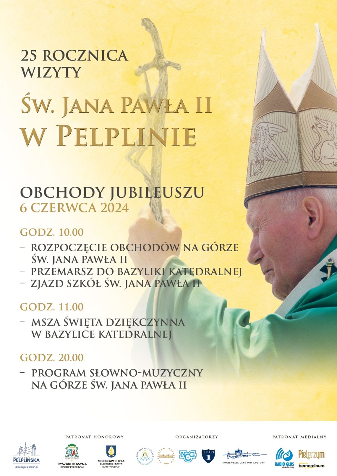 Jubileusz 25-lecia wizyty św. Jana Pawła II w Pelplinie